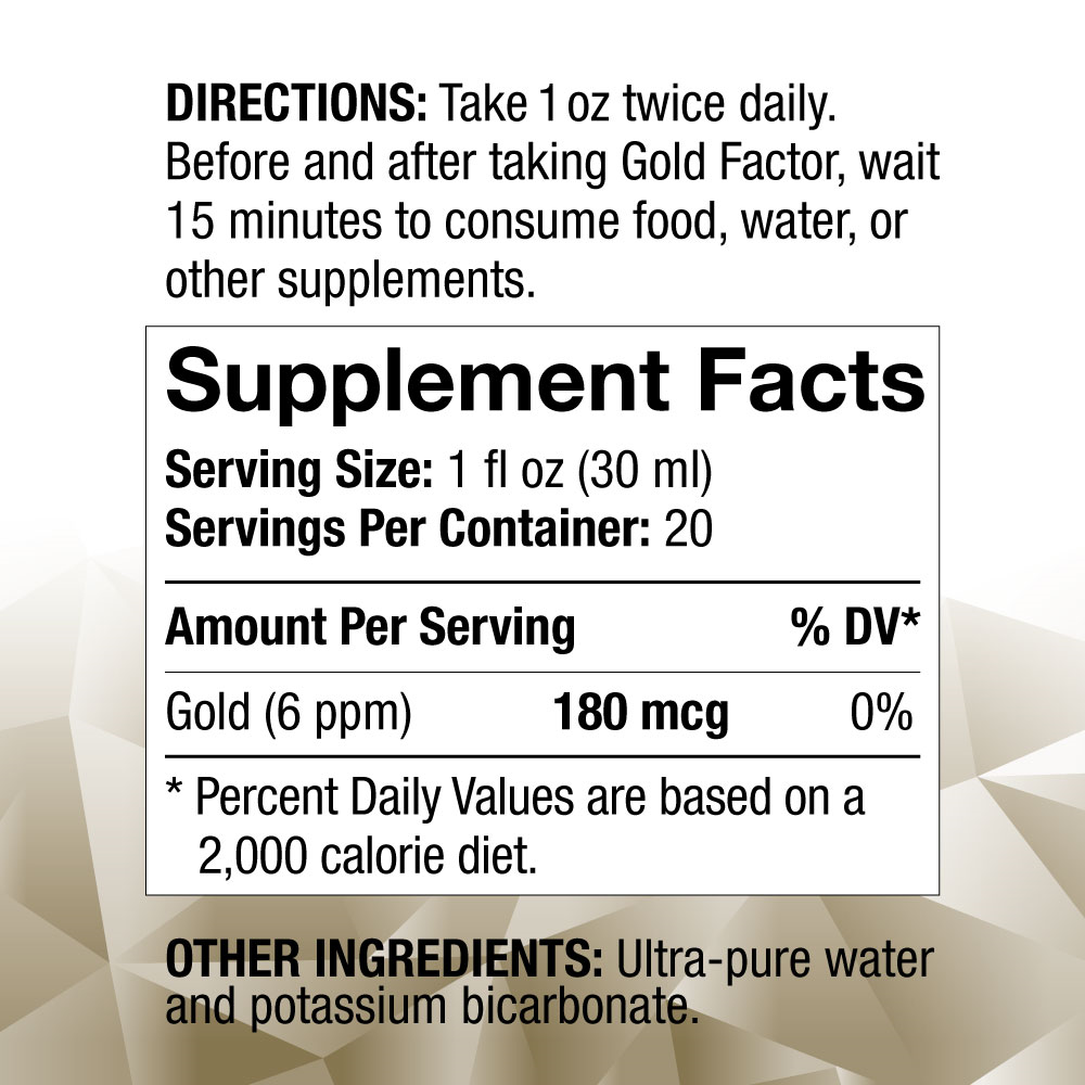 4Life Elements Gold Factor - 4lifetransferfactors