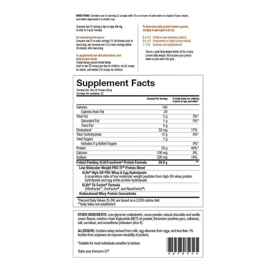 Pro-TF Chocolate - 4lifetransferfactors