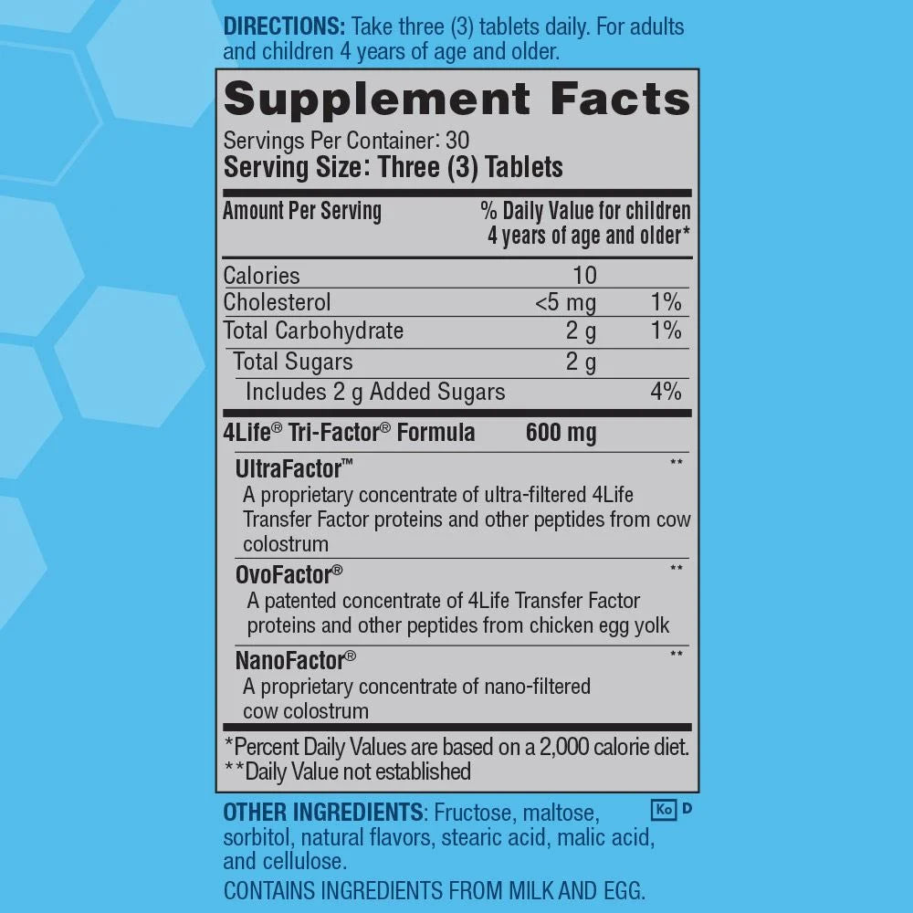 4Life Transfer Factor Chewable